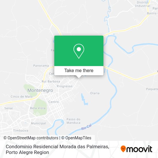 Condomínio Residencial Morada das Palmeiras map