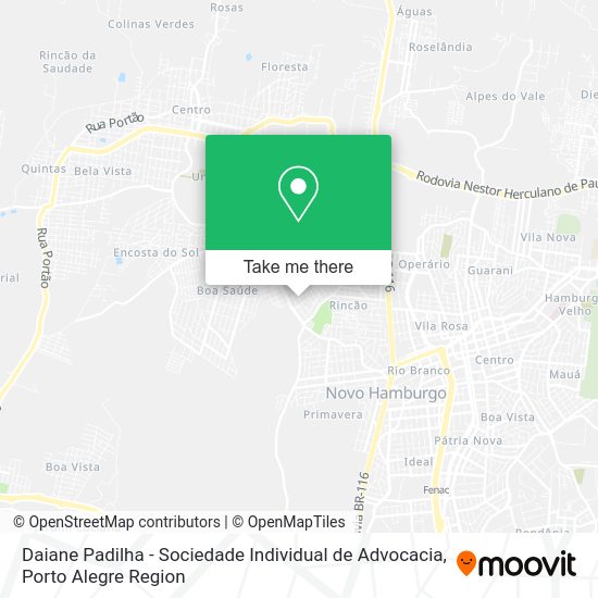 Daiane Padilha - Sociedade Individual de Advocacia map