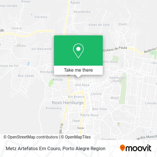Metz Artefatos Em Couro map