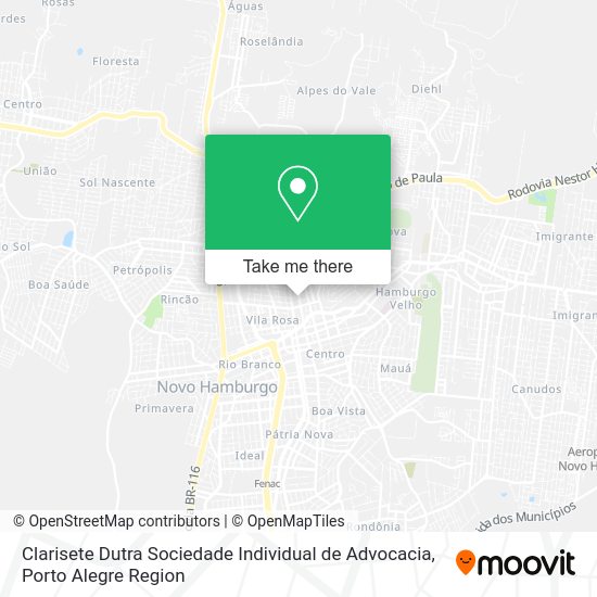 Clarisete Dutra Sociedade Individual de Advocacia map