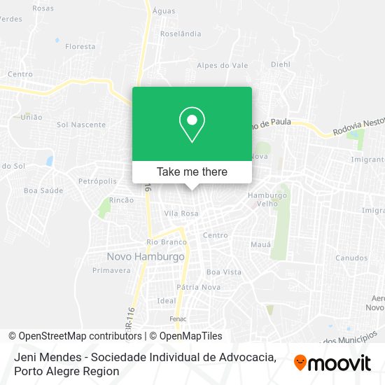 Jeni Mendes - Sociedade Individual de Advocacia map