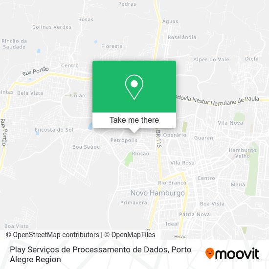 Play Serviços de Processamento de Dados map