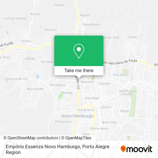 Empório Essenza Novo Hamburgo map