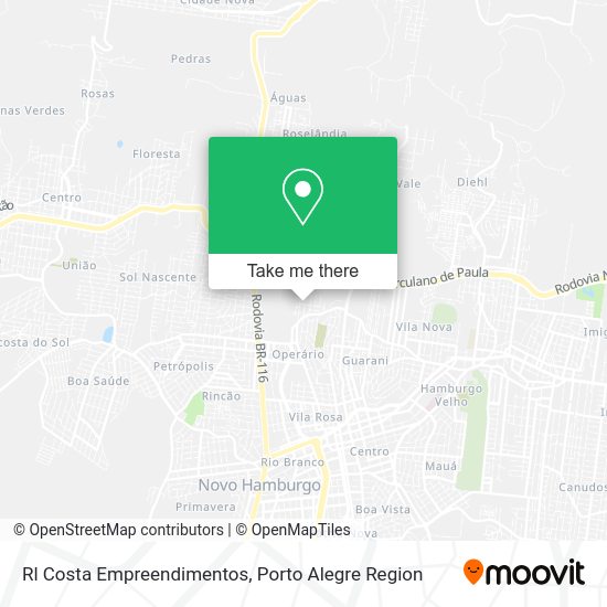 Rl Costa Empreendimentos map