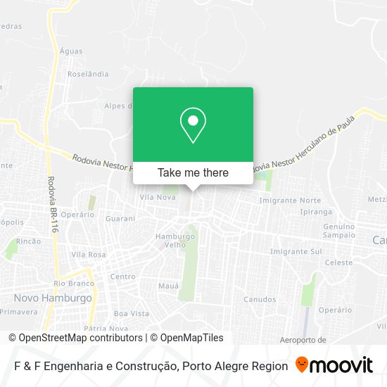 F & F Engenharia e Construção map