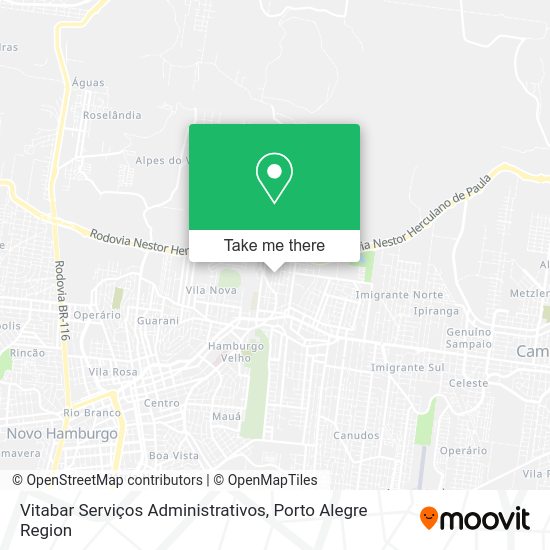 Vitabar Serviços Administrativos map