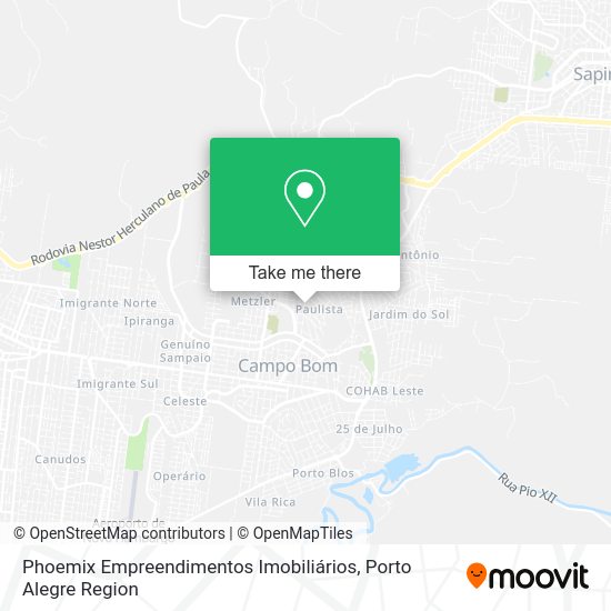 Phoemix Empreendimentos Imobiliários map