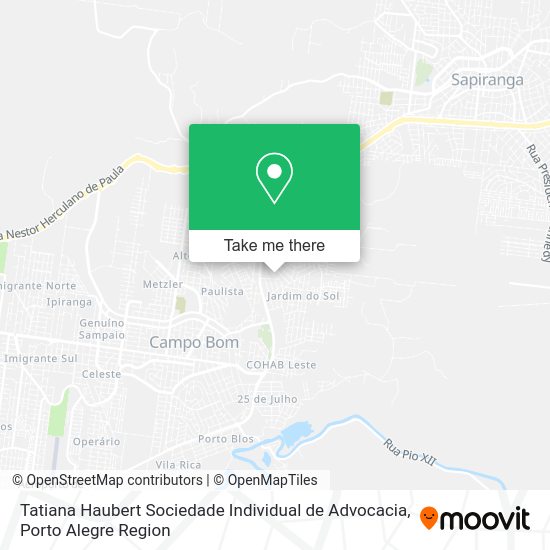 Tatiana Haubert Sociedade Individual de Advocacia map