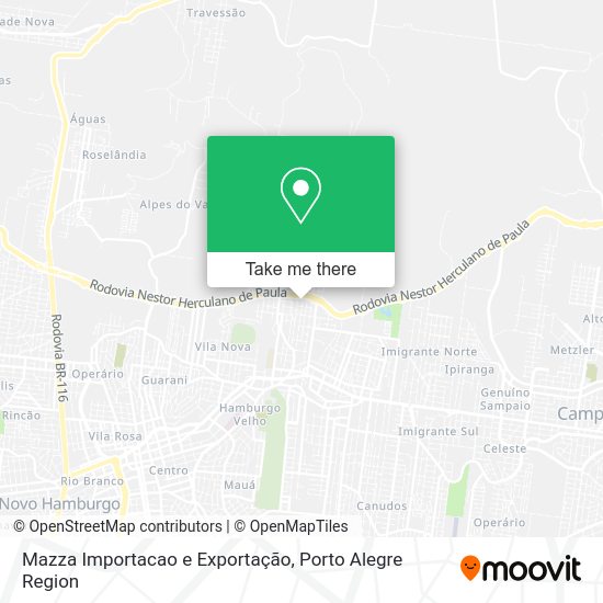 Mazza Importacao e Exportação map