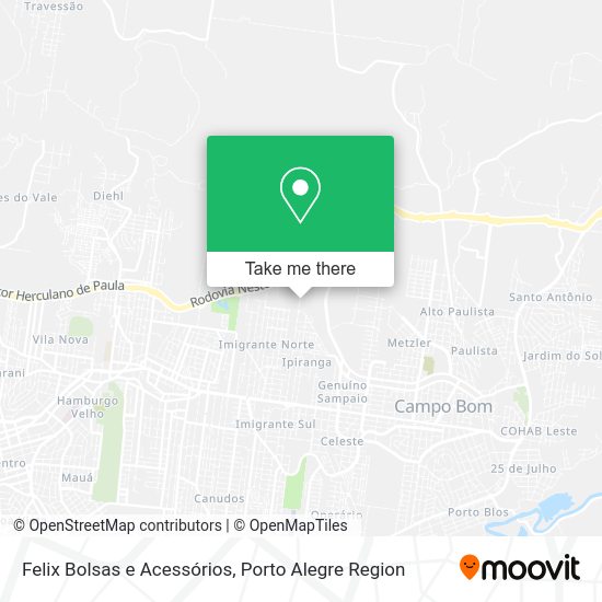 Felix Bolsas e Acessórios map