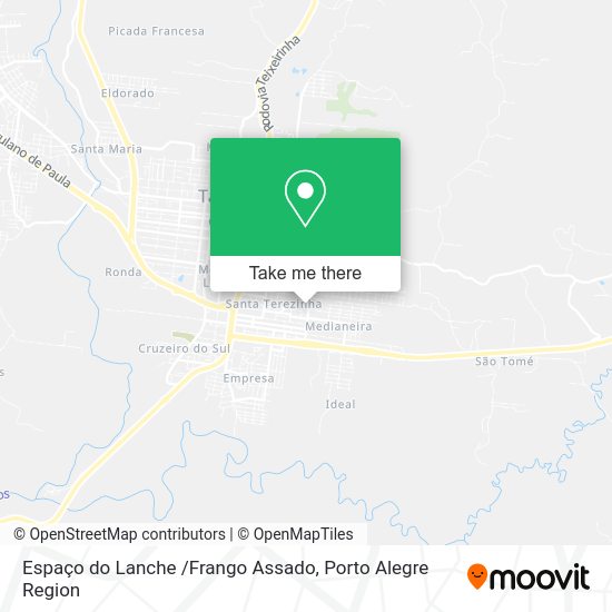 Espaço do Lanche /Frango Assado map