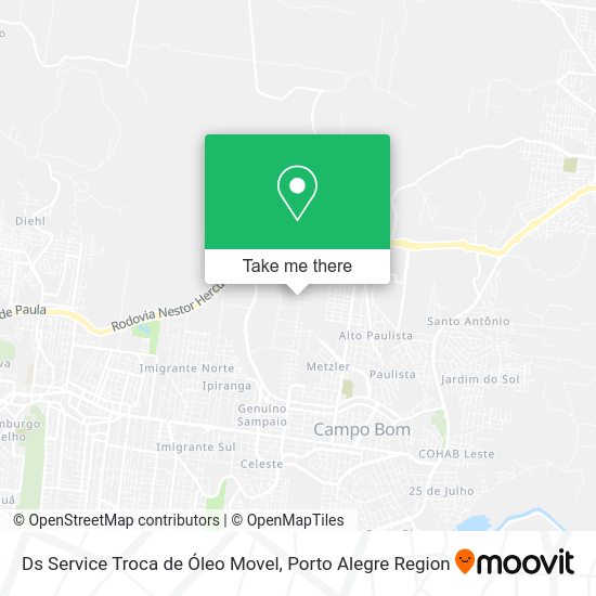 Ds Service Troca de Óleo Movel map