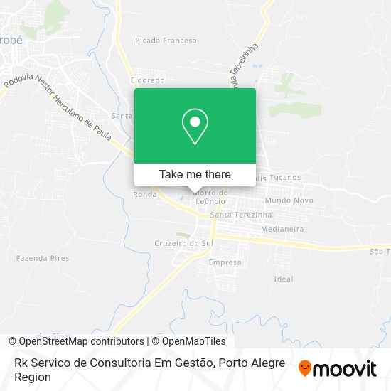 Rk Servico de Consultoria Em Gestão map
