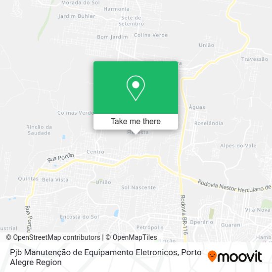 Pjb Manutenção de Equipamento Eletronicos map