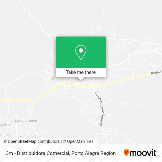 3m - Distribuidora Comercial map