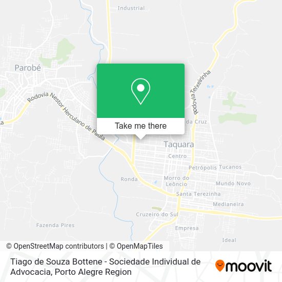 Tiago de Souza Bottene - Sociedade Individual de Advocacia map