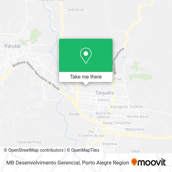 MB Desenvolvimento Gerencial map