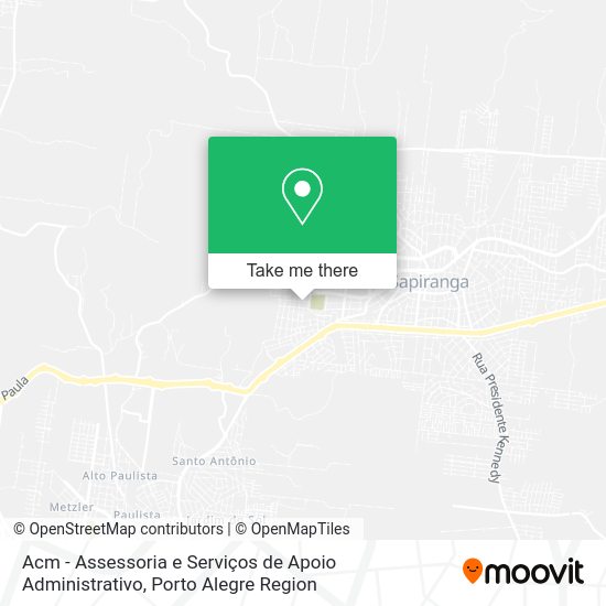 Acm - Assessoria e Serviços de Apoio Administrativo map