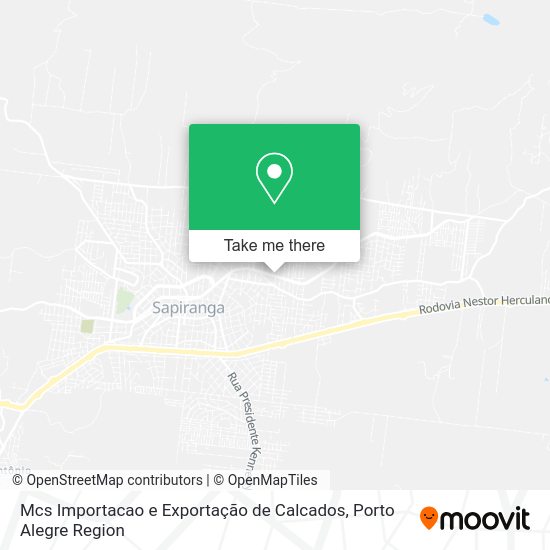 Mcs Importacao e Exportação de Calcados map