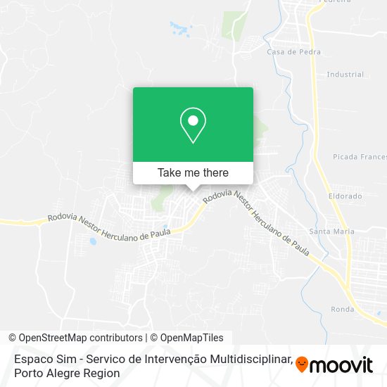 Espaco Sim - Servico de Intervenção Multidisciplinar map