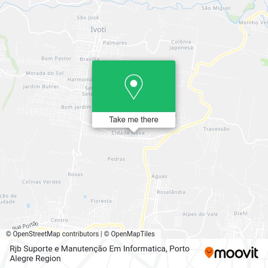 Rjb Suporte e Manutenção Em Informatica map