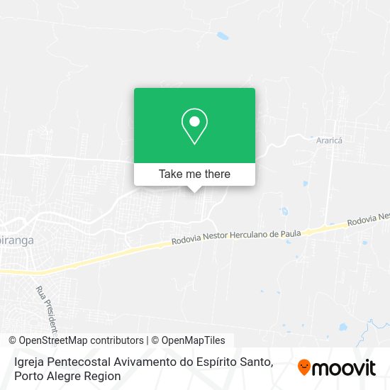 Igreja Pentecostal Avivamento do Espírito Santo map