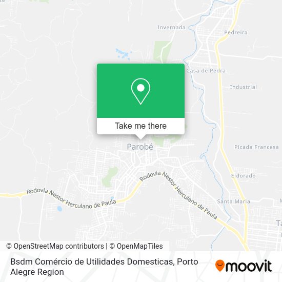 Bsdm Comércio de Utilidades Domesticas map