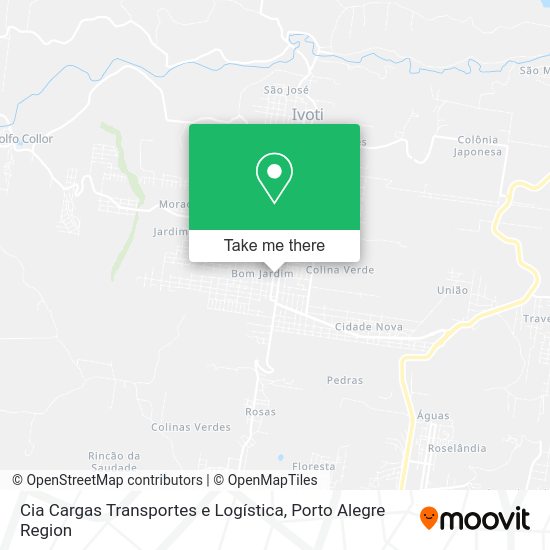Cia Cargas Transportes e Logística map