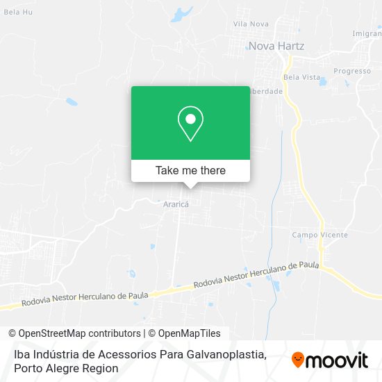 Iba Indústria de Acessorios Para Galvanoplastia map