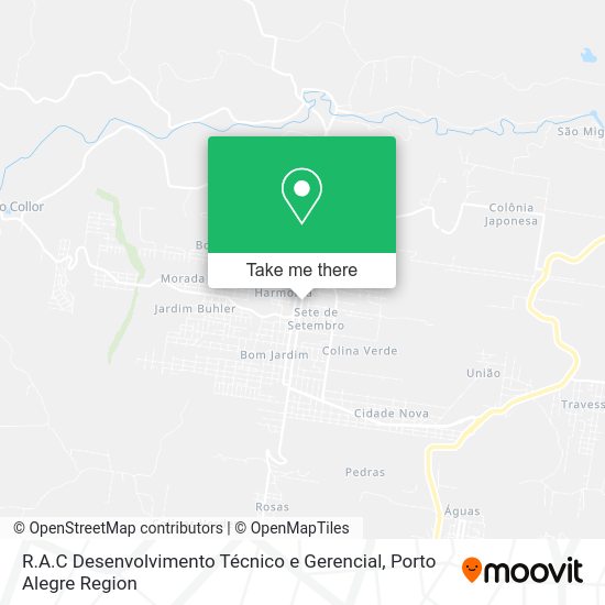 R.A.C Desenvolvimento Técnico e Gerencial map