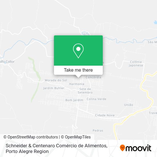 Schneider & Centenaro Comércio de Alimentos map