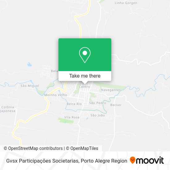 Gvsx Participações Societarias map