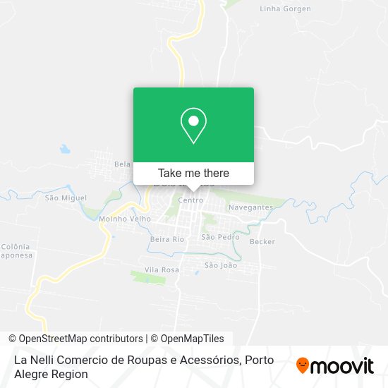 La Nelli Comercio de Roupas e Acessórios map