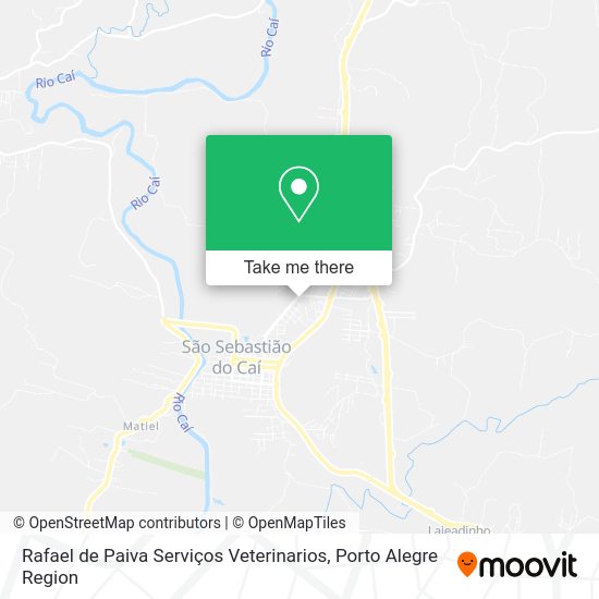 Rafael de Paiva Serviços Veterinarios map