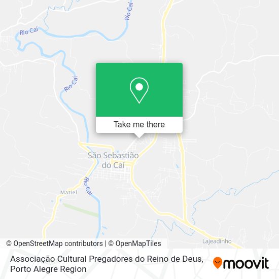 Associação Cultural Pregadores do Reino de Deus map