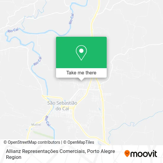 Allianz Representações Comerciais map