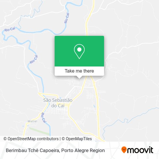 Berimbau Tchê Capoeira map