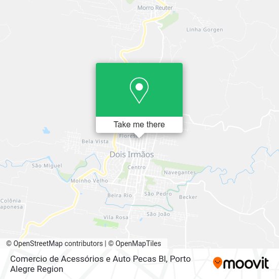 Comercio de Acessórios e Auto Pecas Bl map