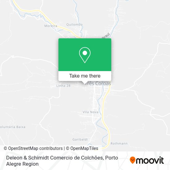 Deleon & Schimidt Comercio de Colchões map