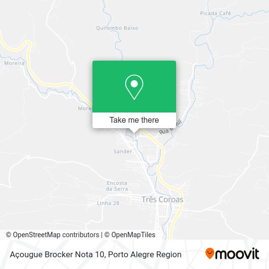 Açougue Brocker Nota 10 map