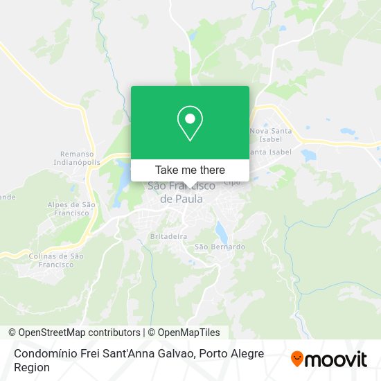 Condomínio Frei Sant'Anna Galvao map
