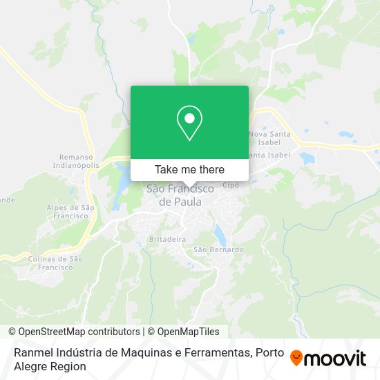 Ranmel Indústria de Maquinas e Ferramentas map