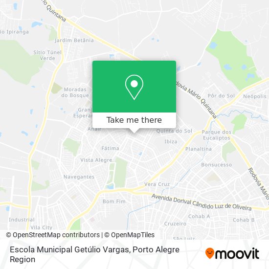 Escola Municipal Getúlio Vargas map
