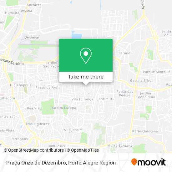 Praça Onze de Dezembro map