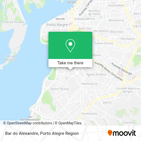 Bar do Alexandre map
