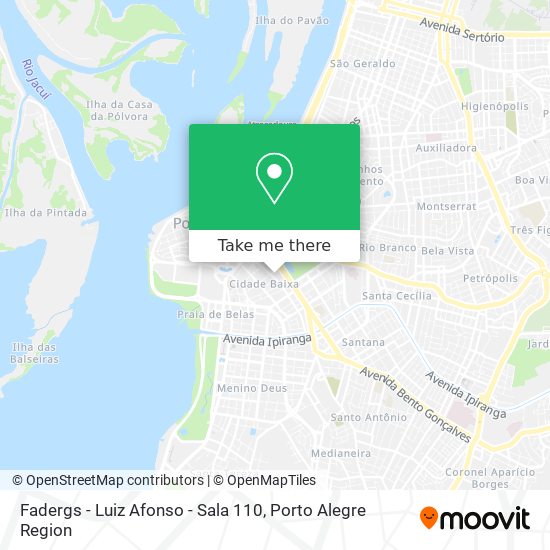 Mapa Fadergs - Luiz Afonso - Sala 110