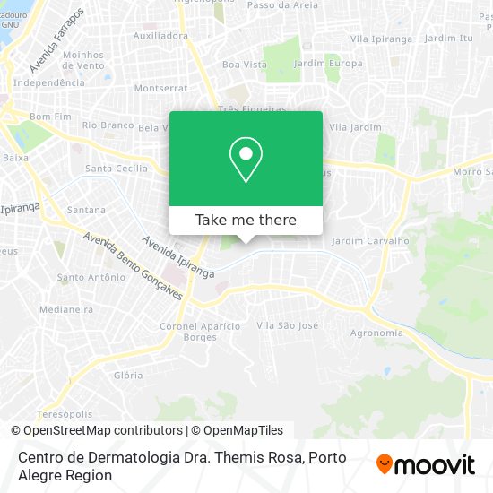 Centro de Dermatologia Dra. Themis Rosa map