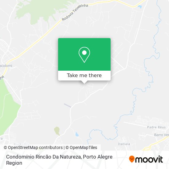 Condomínio Rincão Da Natureza map