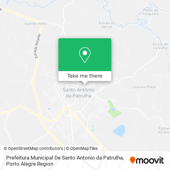 Prefeitura Municipal De Santo Antonio da Patrulha map