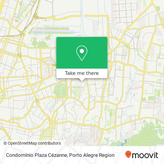 Condomínio Plaza Cézanne map